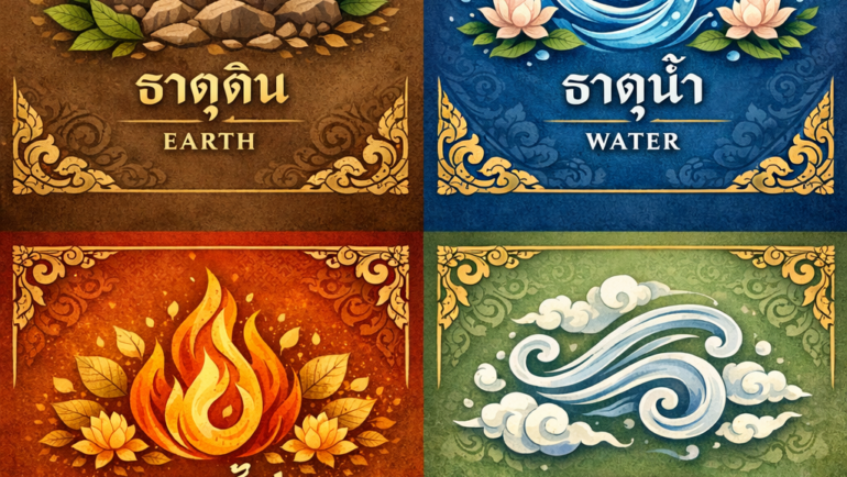 ธาตุ 4 กำเริบ หย่อน พิการ (ธาตุไม่สมดุลจึงป่วย)